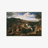The Waterfalls of Tivoli near Rome by Josef Anton Koch - thumbnail_0_nf_67433f1dfaa684e1cf4ba546